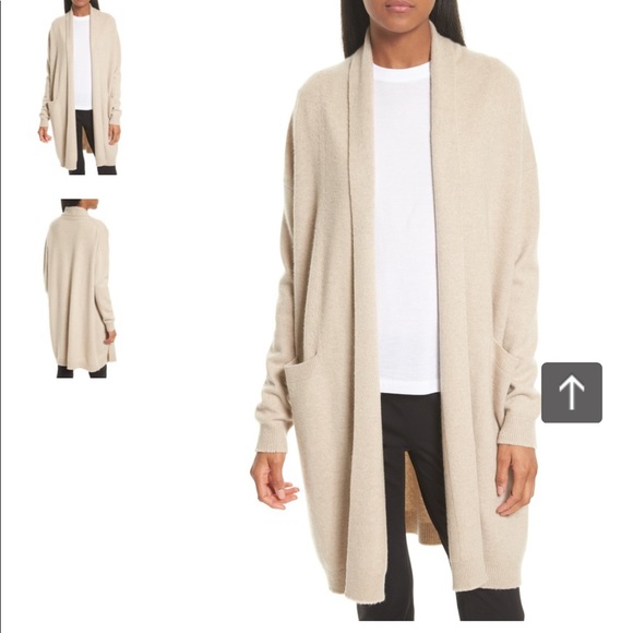 womens long cashmere cardigan